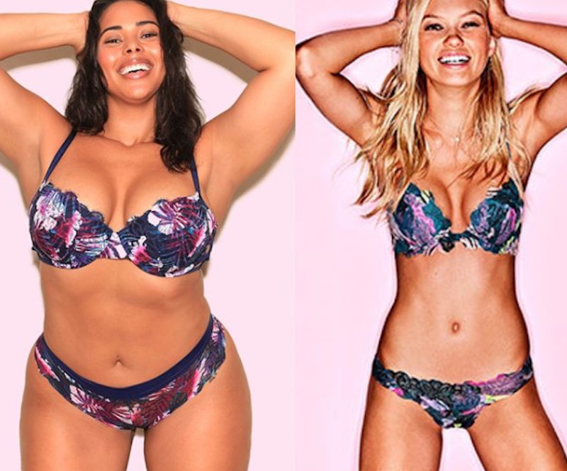 Plus-Size Model Tabria Majors' Recreated Victoria's Secret Ads To Push For  Body Diversity