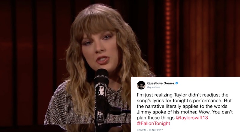 Why Taylor Swift S Tonight Show Performance Is Making Everyone Cry