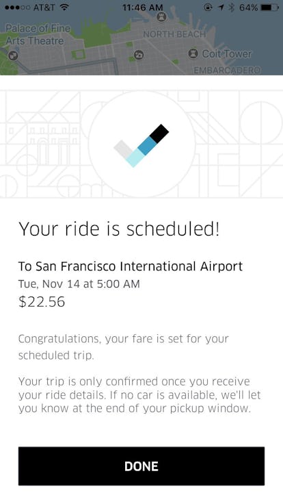 How To Schedule An Uber & Lock In The Cost Of Your Ride Hours Before ...