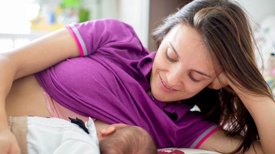 The Best Position For Breastfeeding After A C Section According