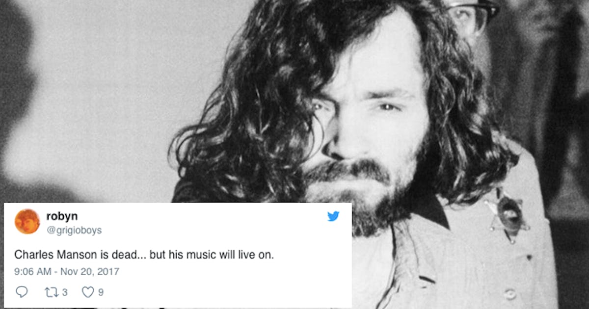 People Think Charles Manson Is Marilyn Manson It S Resulting In Some Very Unfortunate Tweets People Think Charles Manson Is Marilyn Manson It S Resulting In Some Very Unfortunate Tweets