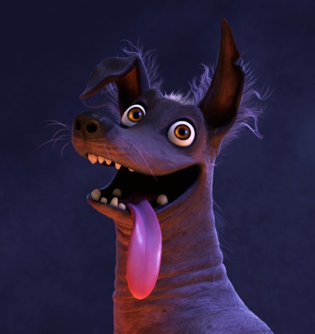 the dog in coco is basically one of the lion kings hyenas disney fans will love it