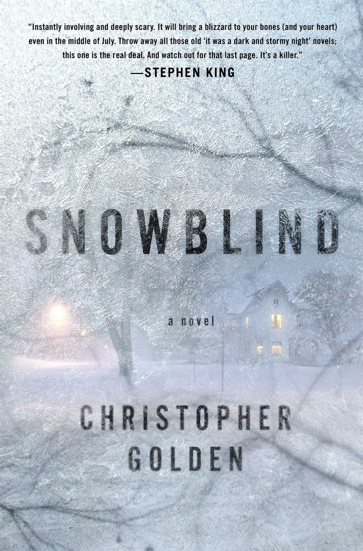 snowblind book christopher golden