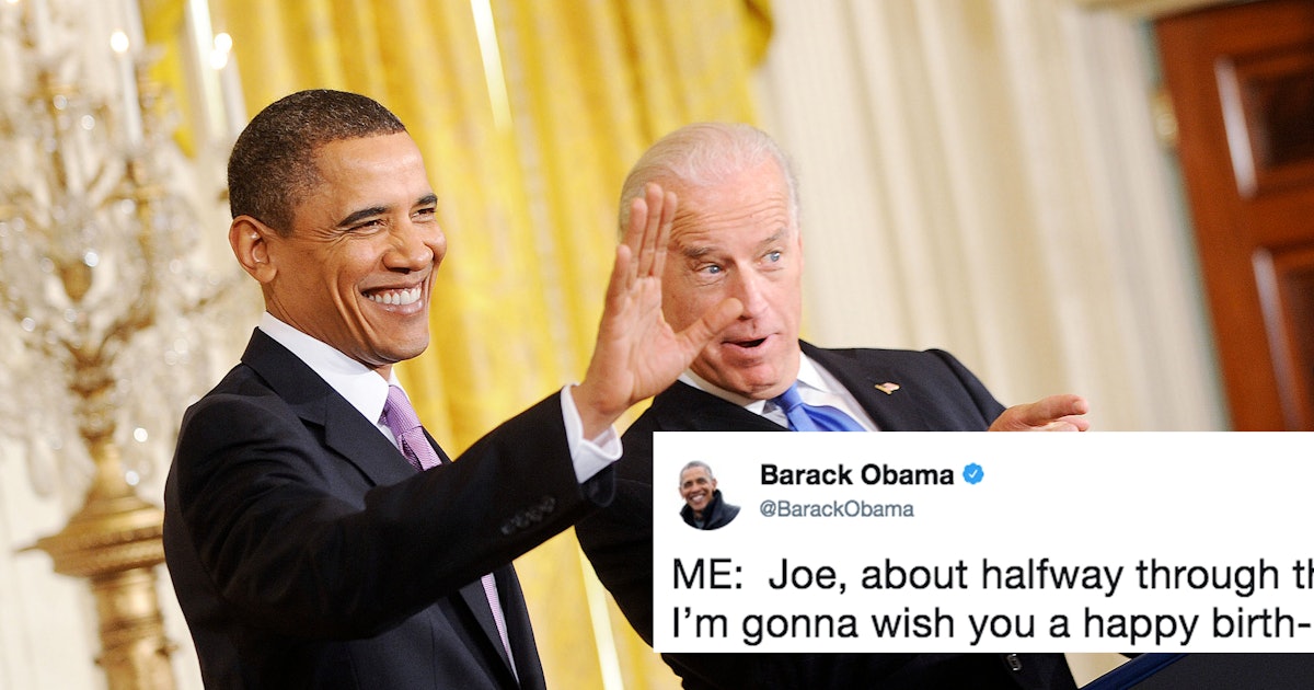 Obama Sent Joe Biden This Happy Birthday Meme It Couldn T Be More Perfect