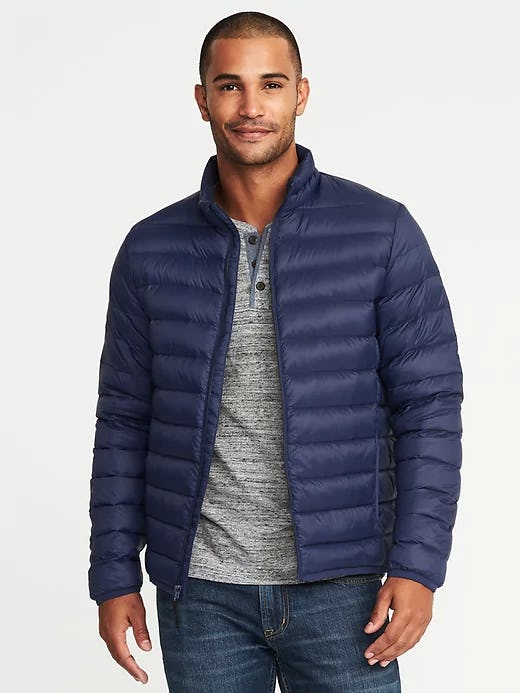 old navy men's packable jacket