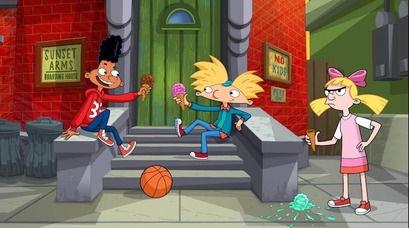 Do Arnold Helga Get Together In Hey Arnold The Jungle Movie Their Relationship Is The Heart Of The Show