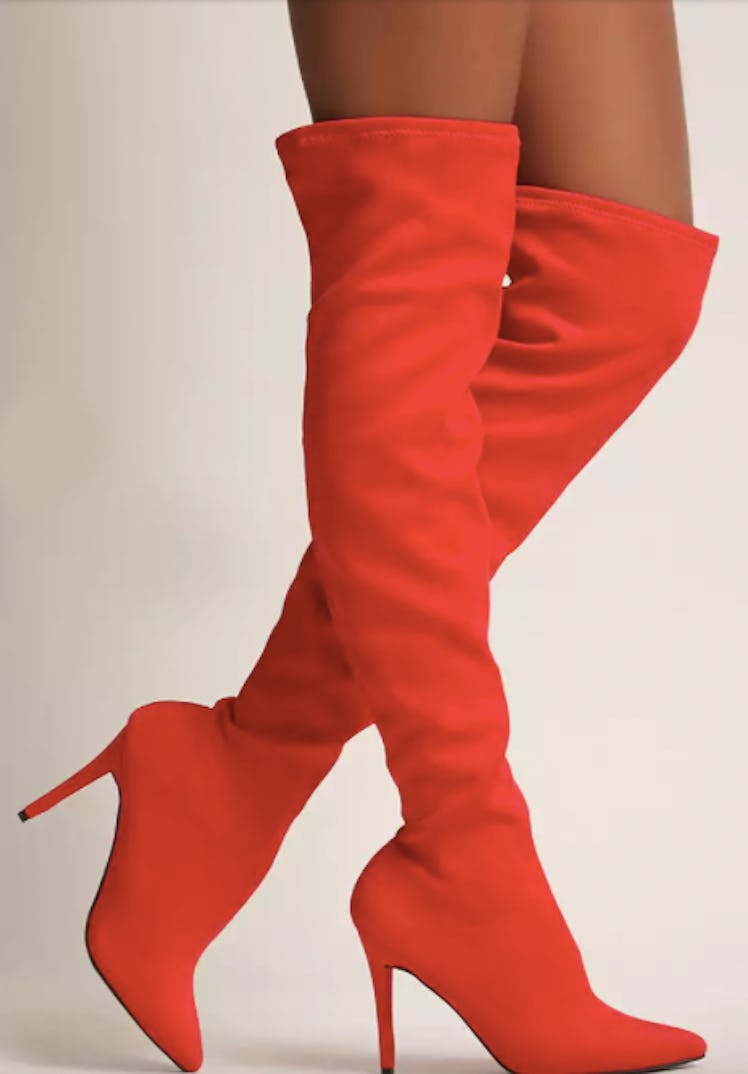 Over-The-Knee Sock Boots