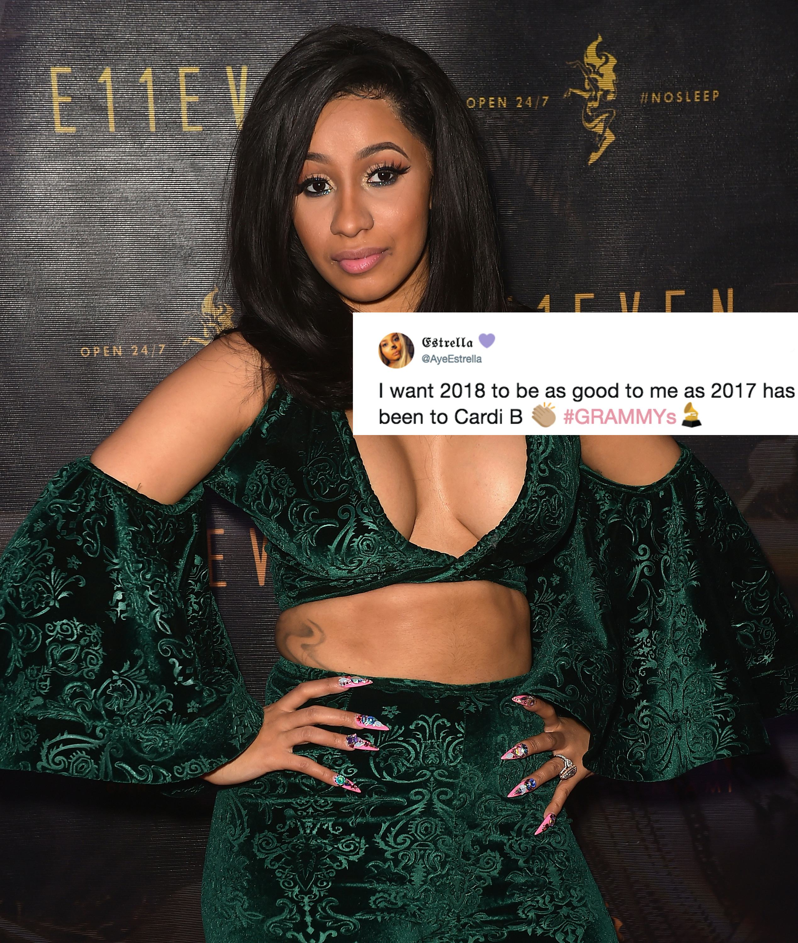 Cardi B's 2018 Grammy Nominations Have Everyone On The Internet Losing ...