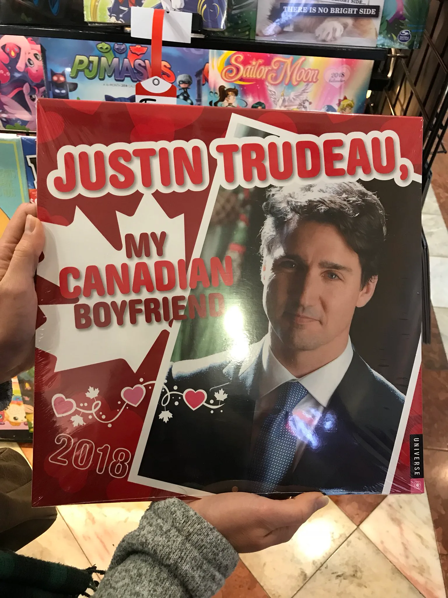 This "Justin Trudeau, My Canadian Boyfriend" Calendar Is Hilarious, But The Twitter Comments Are Even Better