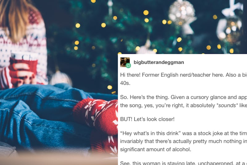 A Tumblr Post About Baby It S Cold Outside Historical Context Explains That The Song May Have An Entirely Different Meaning
