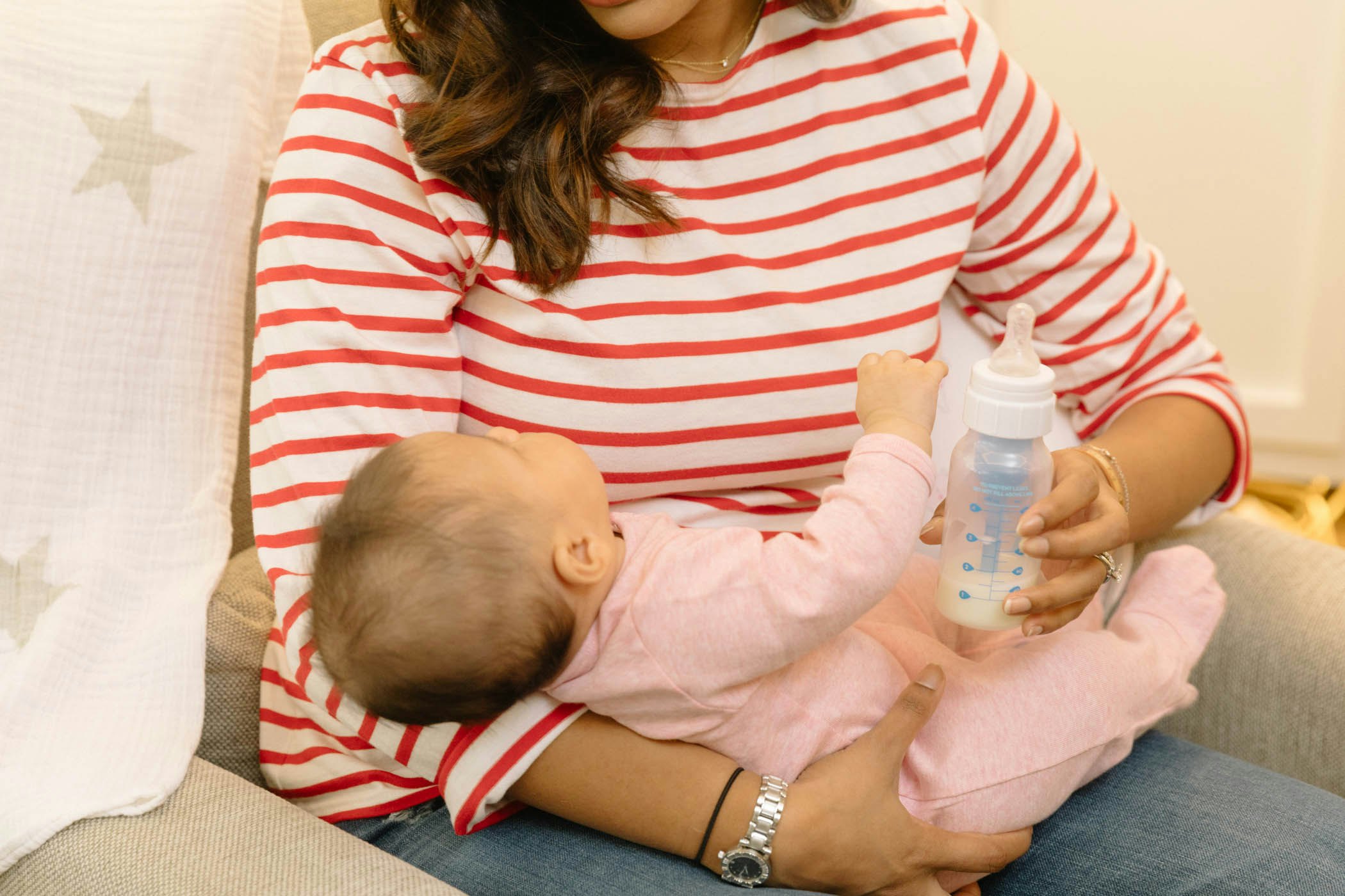 how to supplement breastfed baby with formula