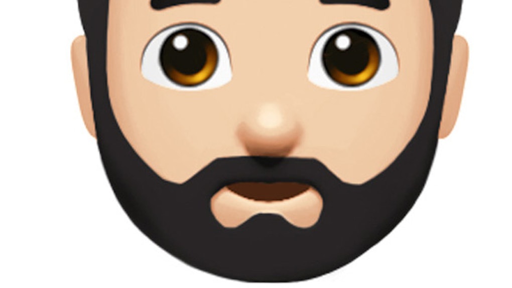Man bearded emoji beard apple clipart emojis silhouette clip hombre whatsapp library Tweets About The Bearded Emoji Show Everyone's Hyped Just In Time For #