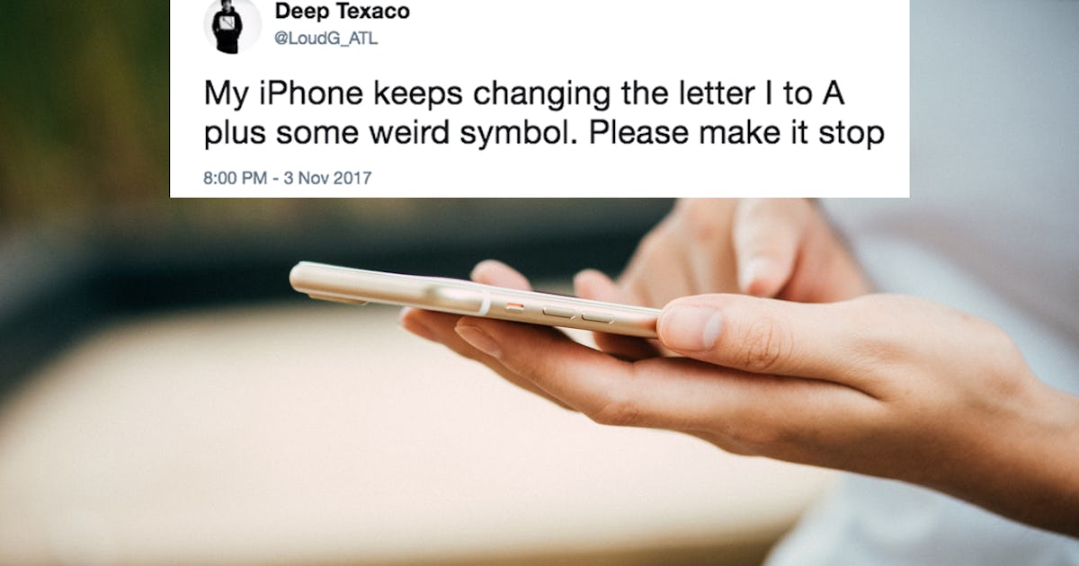 How To Fix The I Bug On Your Iphone With One Simple Hack That Will Hold You Over Until The Official Update