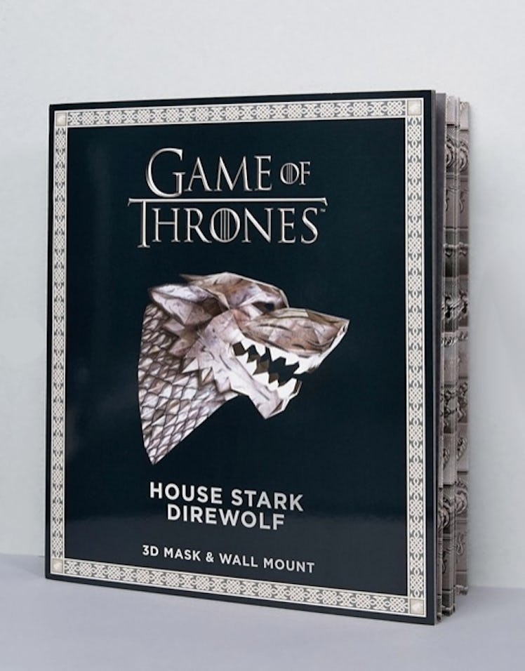 "Game of Thrones" House of Stark Direwolf Mask and Wall Mount