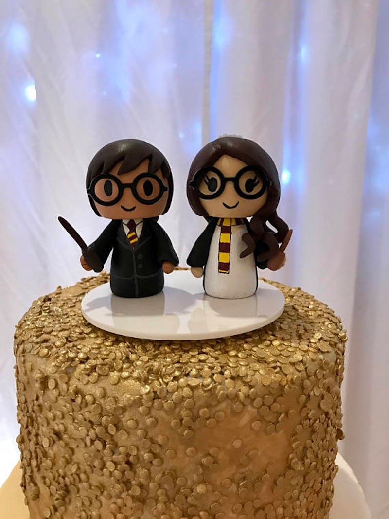 Amazon Com Harry Potter Always Cake Topper Inspired Wedding Cake Topper Always Cake Sign Hallows Harry Potter Inspired Wedding Cake Topper Rose Gold Handmade Products