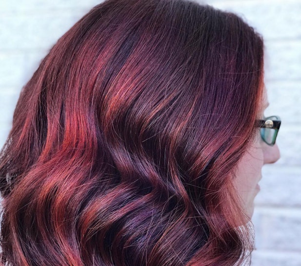 Mulled Wine Hair Is The Latest Winter Hair Color Trend