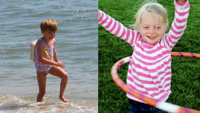 Side by side of Michele Gay's and Alissa Parker's kids