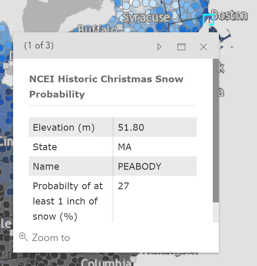 Is It Going To Snow On Christmas? This Map Can Predict Where The White ...
