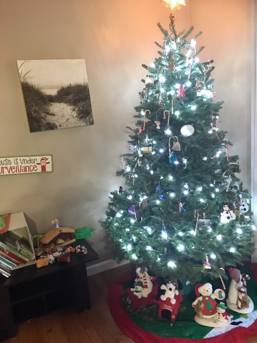 Image of a Christmas tree