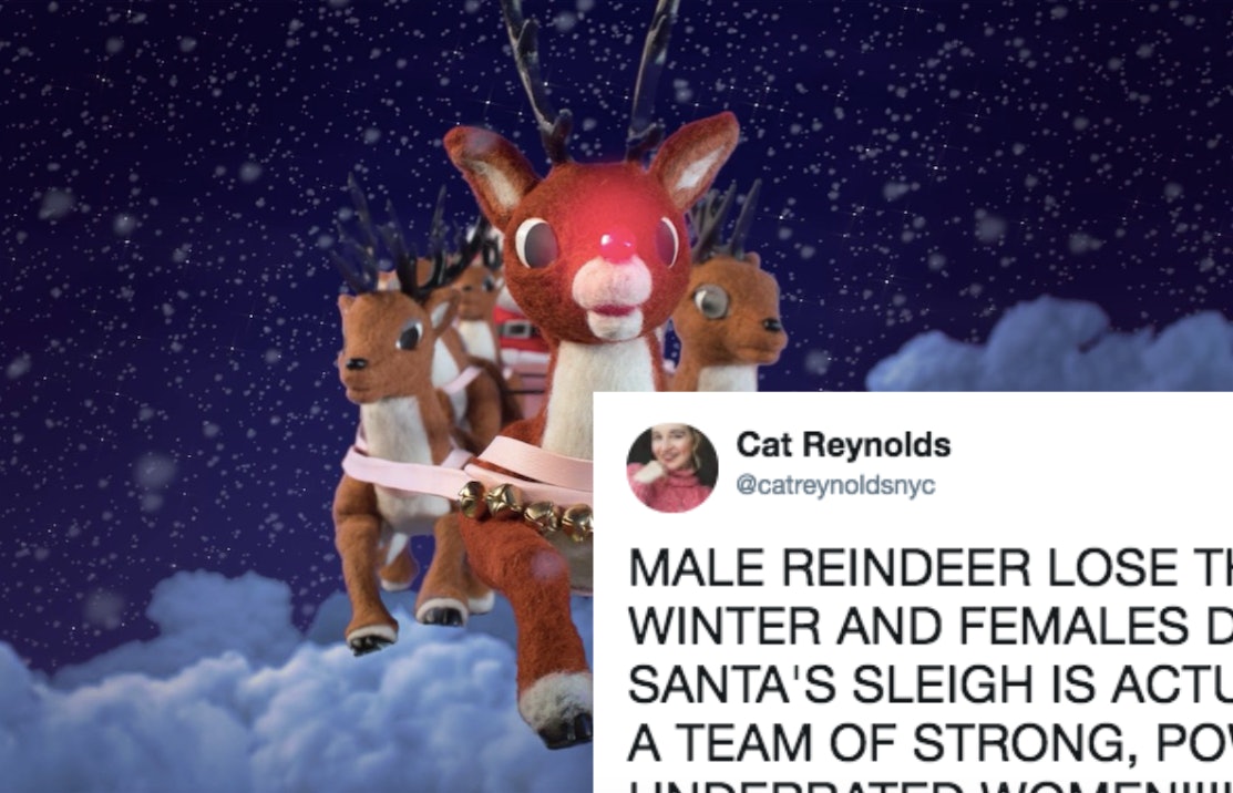 This Theory About Santa's Reindeer All Being Women Actually Makes A Lot Of Sense