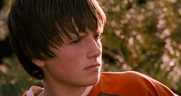 Josh Hutcherson in Bridge to Terabithia