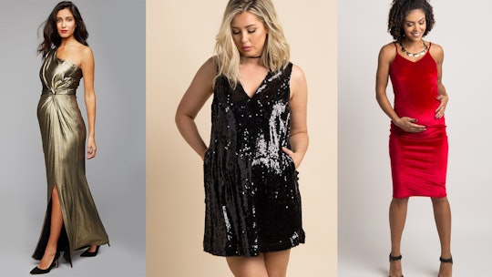 11 New Year's Eve 2017 Maternity Dresses That Will Make Your Bump Shine