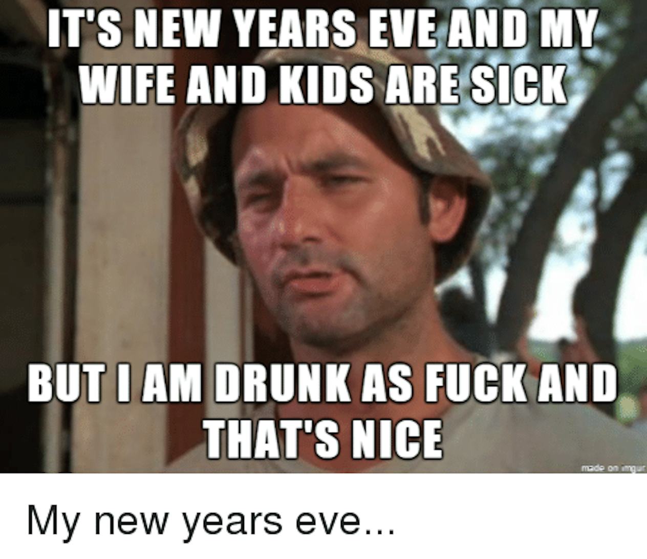 12 Hilarious Memes About Celebrating New Year's Eve With Kids In 2017