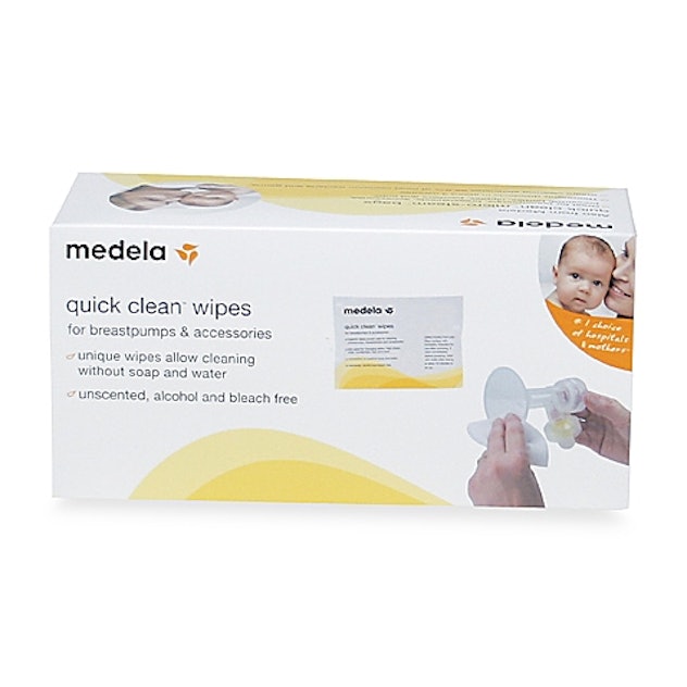 Medela Quick Clean Breast Pump and Accessories Wipes - 40 count 