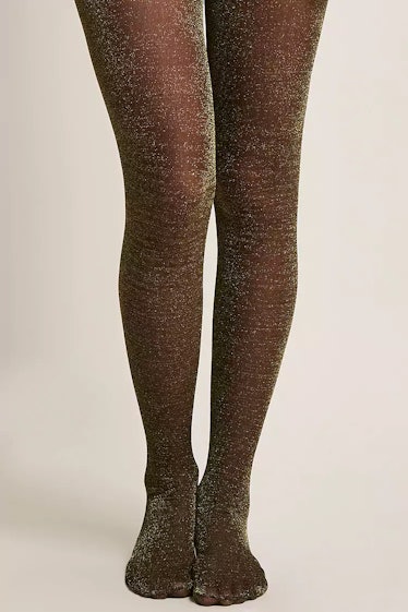 12 Sparkly Tights For New Year's Eve To Give You A Leg Up On Everyone  Else's Outfits