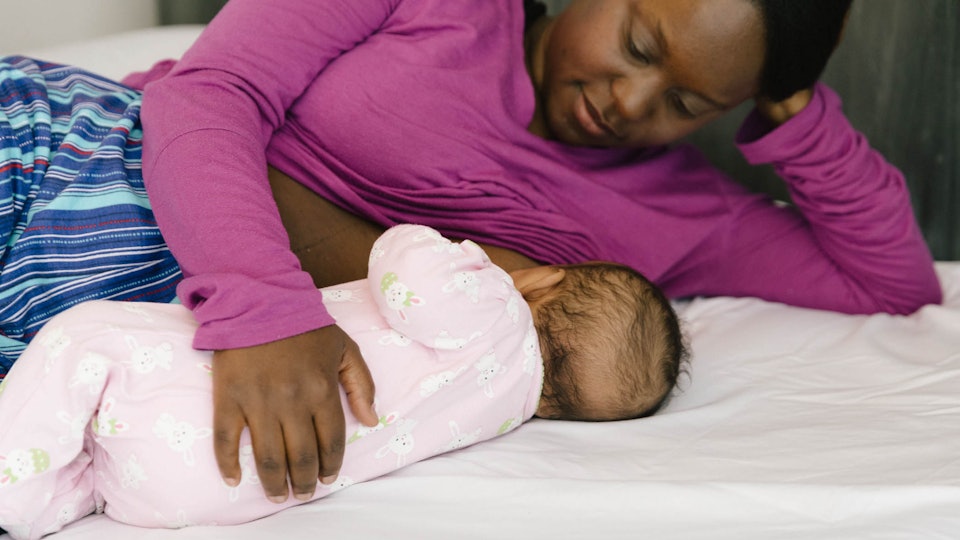 6 Of The Best Breastfeeding Positions For Small Breasts