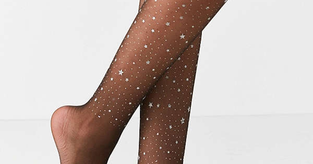 12 Sparkly Tights For New Year's Eve To Give You A Leg Up On Everyone  Else's Outfits