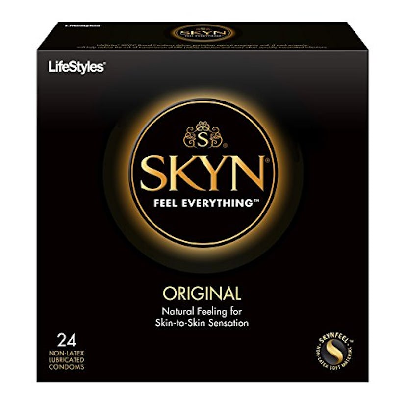 Black box of LifeStyles Skyn original non-latex polyisoprene condoms