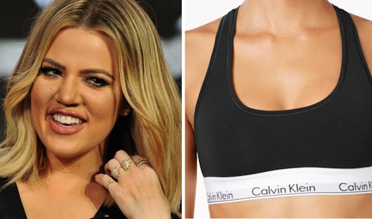 Where To Buy Khloe Kardashian's Calvin Klein Sports Bra, Because You Know  You're Going To Want It