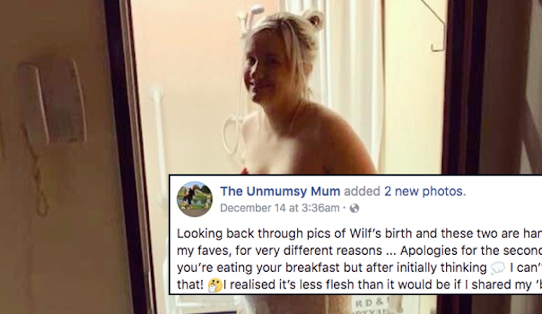 This Mom Shared A Picture Of Herself In A Diaper To Show What Giving Birth  Is Really Like
