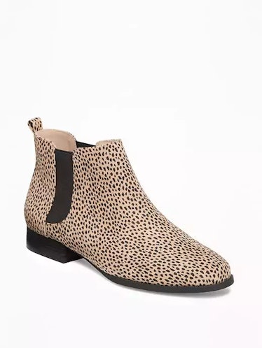 Sueded Chelsea Ankle Boots 