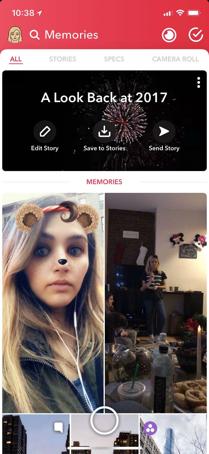 How To Edit Your 2017 Snapchat Memories So They Showcase The Best Of