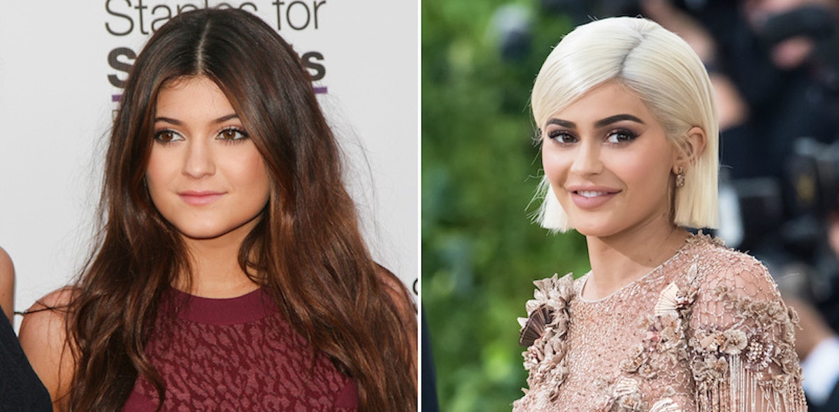 Photos Of Kylie Jenner Then Vs. Now Prove How Much She's Changed Over