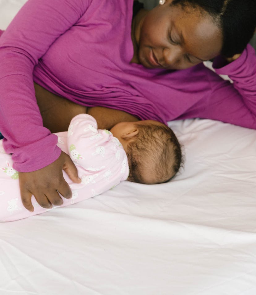 Choosing breastfeeding positions specifically if you have large breasts is important.