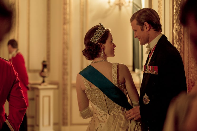 The Queen and Prince Philip in season 2 of The Crown