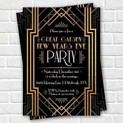 Throw A 'Great Gatsby' Themed New Year's Eve Party With These 7 Tips