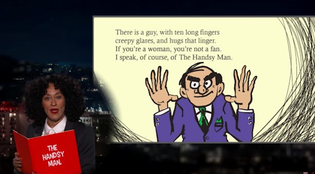 This Video Of Tracee Ellis Ross Explaining Sexual Harassment On Jimmy