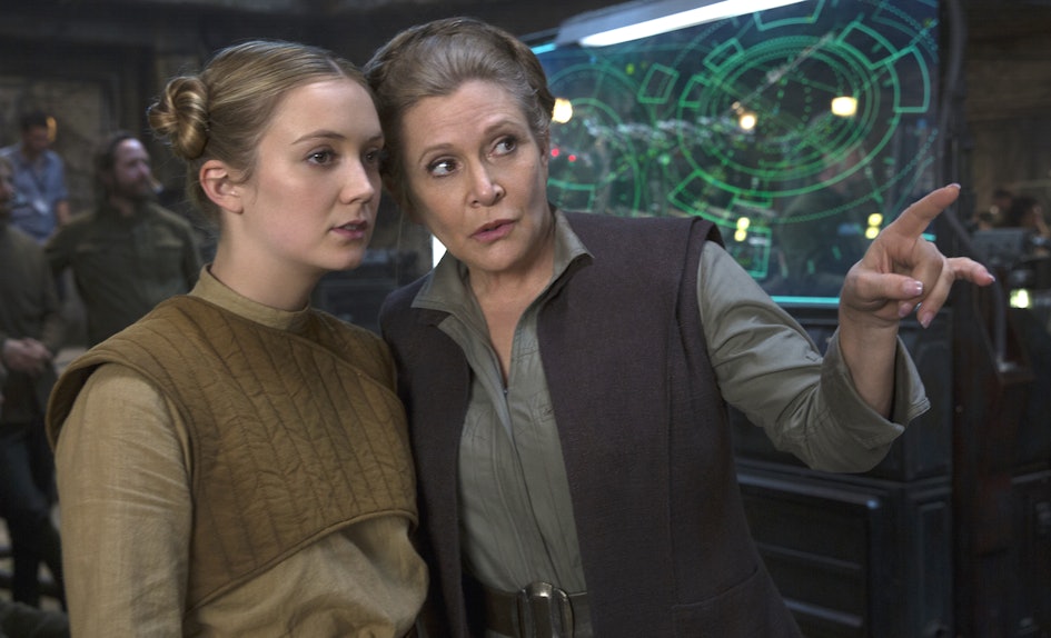 Image result for Billie lourd in the last jedi