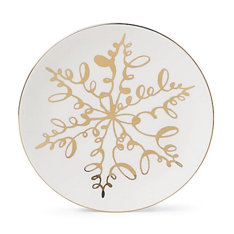 Kate Spade Jingle All the Way Accent Plate