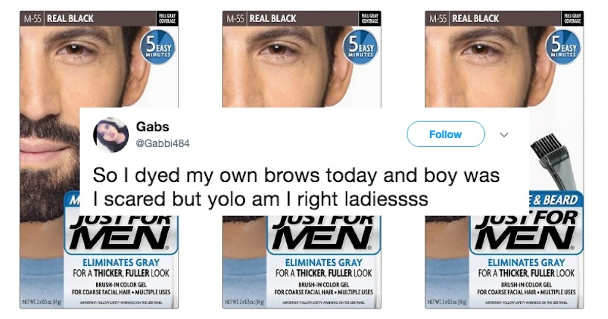 This Tutorial For How To Dye Your Eyebrows At Home Is Genius