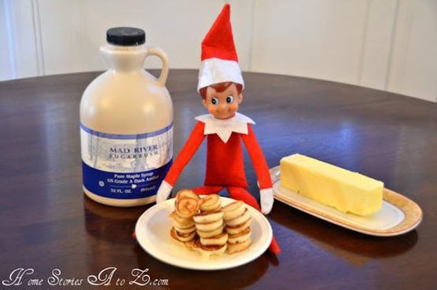 28 Elf On The Shelf Ideas Using Food, Because You've Got Plenty Of It