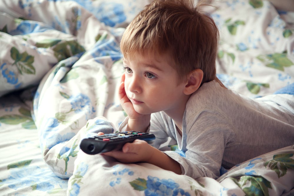 Watching TV Before Bed Could Be Hurting Kids' Health, New Research Shows