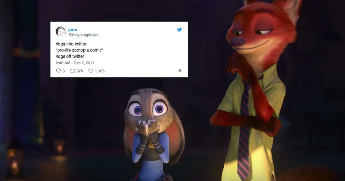 These AntiAbortion ‘Zootopia’ Fan Comics Have The