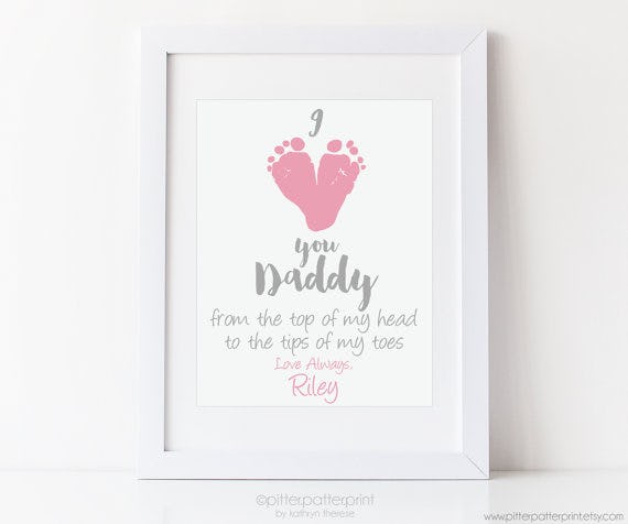 first father's day gift from baby