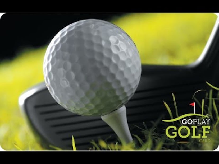 Go Play Golf gift card