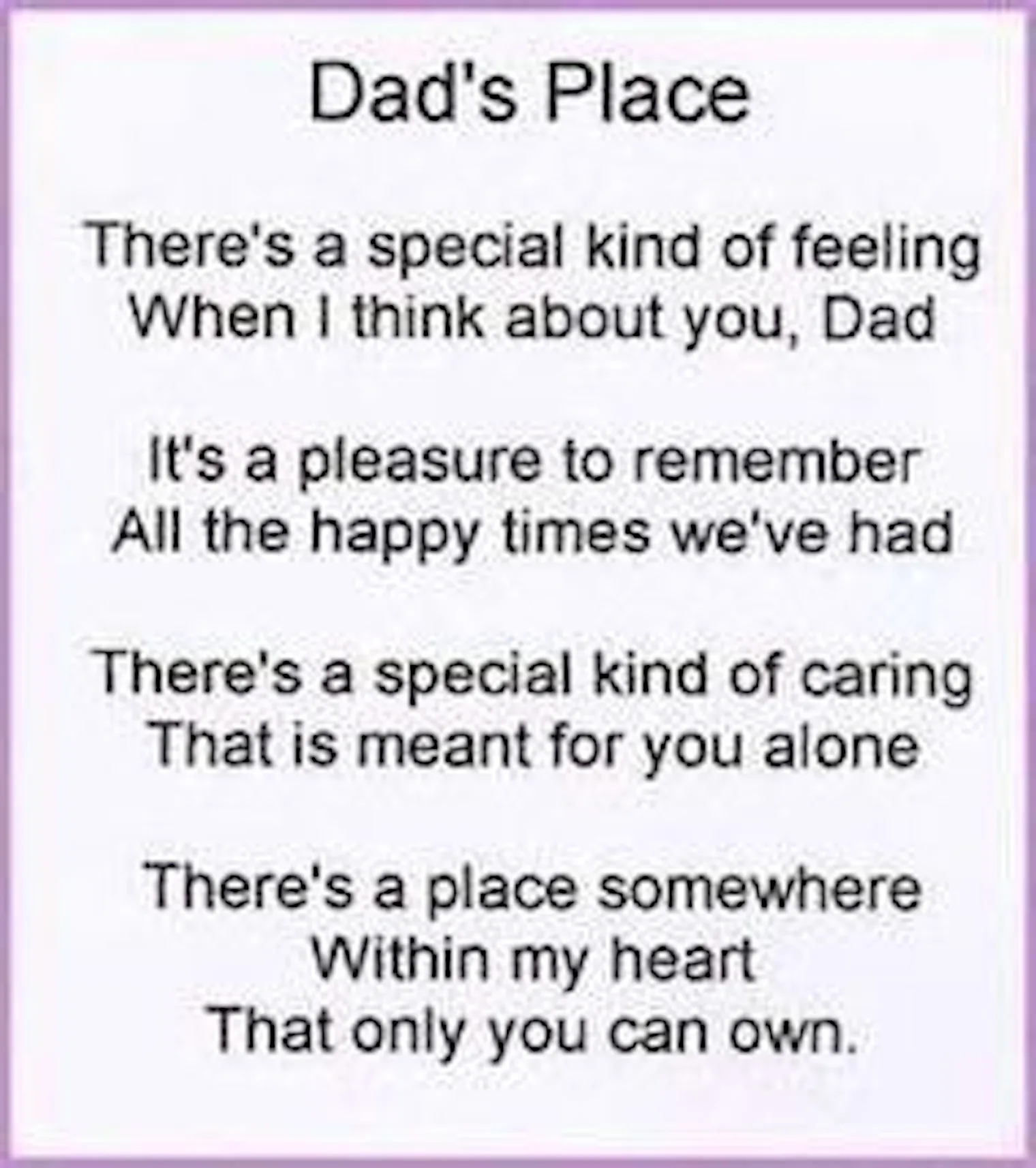 11 Sentimental Poems To Share On Father's Day